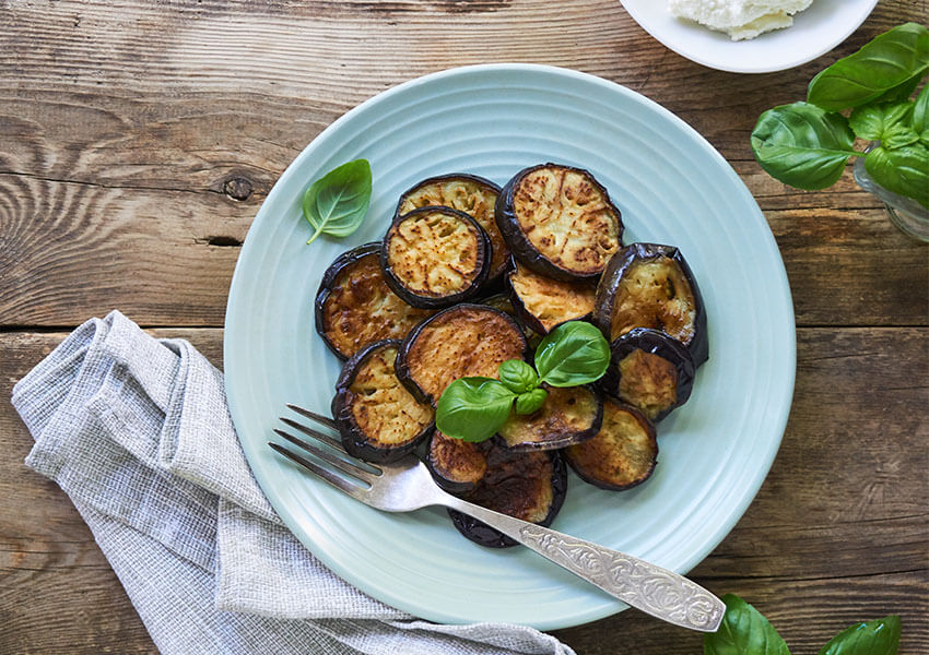 Stekt-aubergine-airfryer-oppskrifter