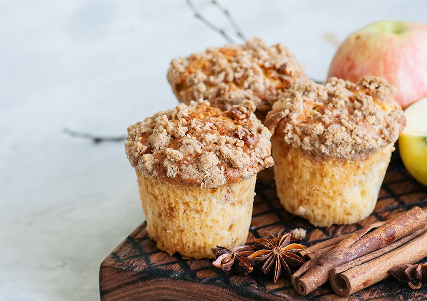 kaffedryss-muffins-airfryer-oppskrifter